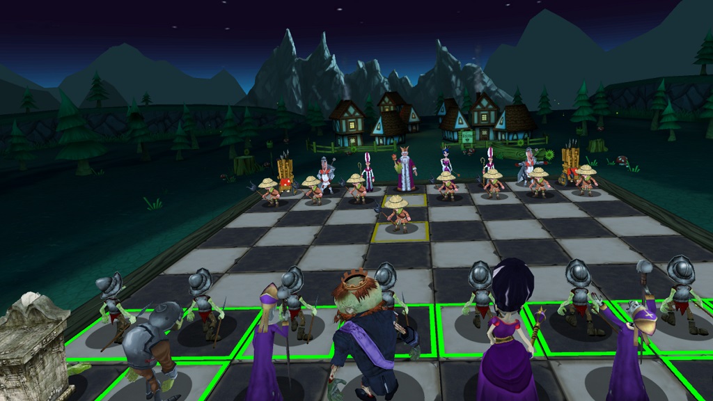Шахматы с зомби в VR