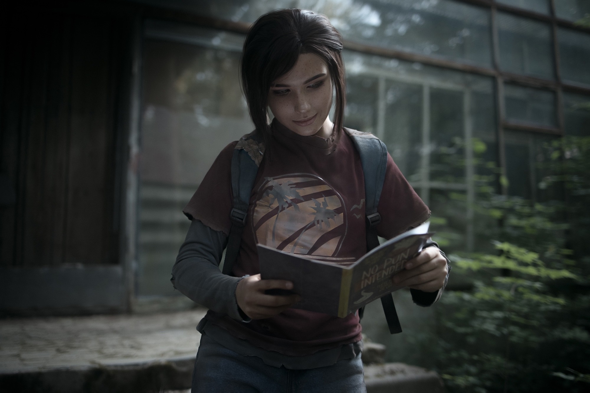 Полина Якунина, известная как mellie, предстала в образе Элли из The Last of Us